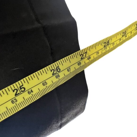 Peruvian Connection Black Lyocell Blend Straight Leg High Rise Ankle Pants 10 - Picture 7 of 11